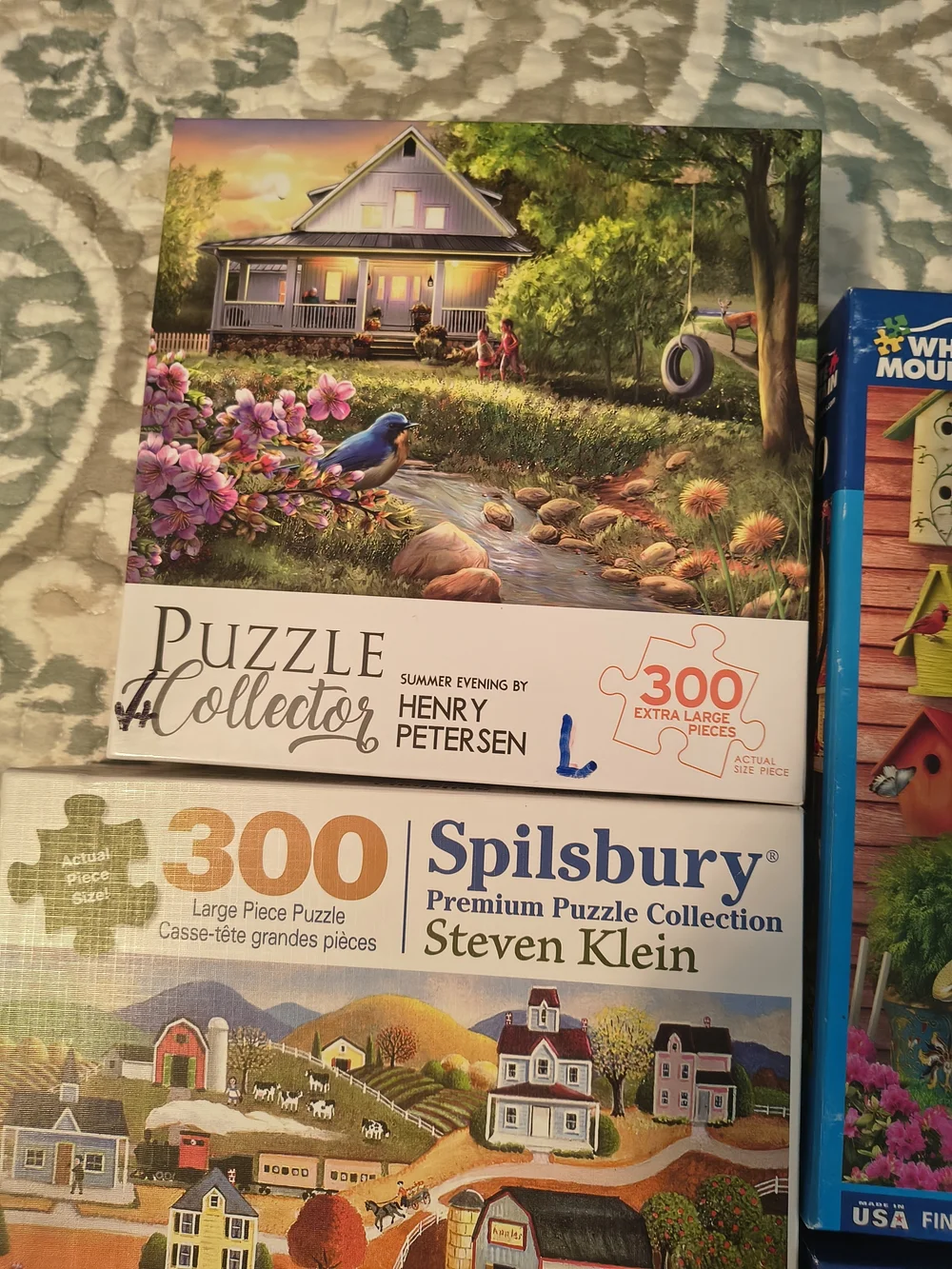 3 - 300, 1-500, 1-550 Large Piece Puzzle - Multi-Image Assortment